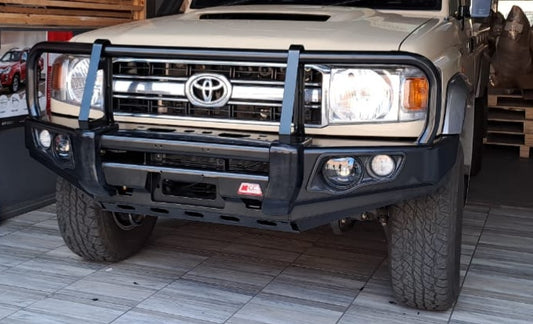 Toyota Landcruiser 70 79 Series 2007 to Current (Pick up or Station Wagon) – MCC Post Type Bumper Replacement Bullbar – POSTLC