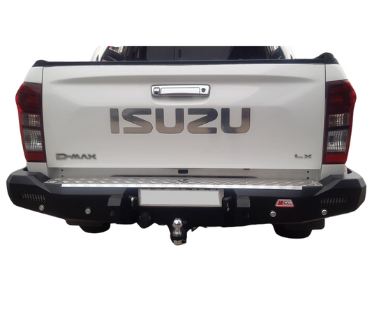 Isuzu 2013-2022: Rocker Rear Replacement Bumper With Towbar (Wiring not included) – RRI17