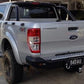Ford Ranger 2012 to 2023: MCC Rocker Rear Replacement Bumper with Towbar (Wiring not included) (Does not fit the Raptor) – RRFR12